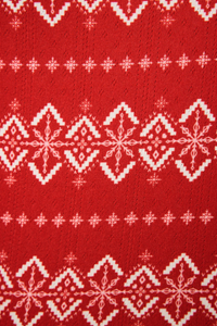 P.J. Salvage Crazy For The Holidays Fairisle Print Long Sleeve