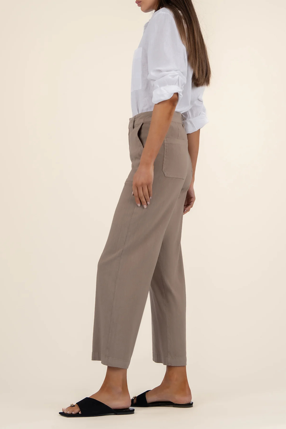 Kut Topaz Linen Wide Leg