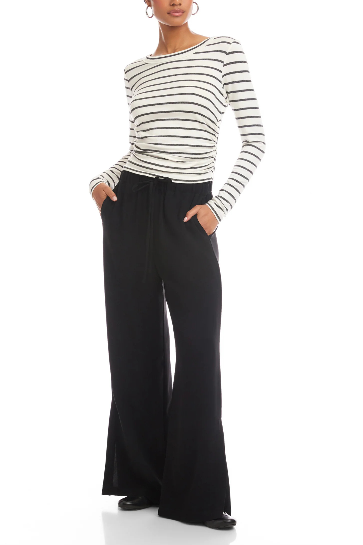 Steff Side Shirred Top