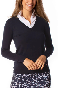Golftini Stretch V-Neck Sweater