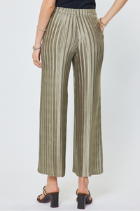 Crinkle Pleated Drawstring Pants