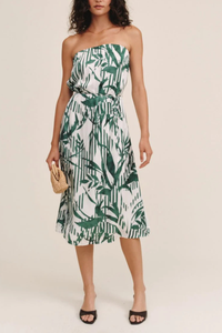 Bella Dahl Palm Midi Dress