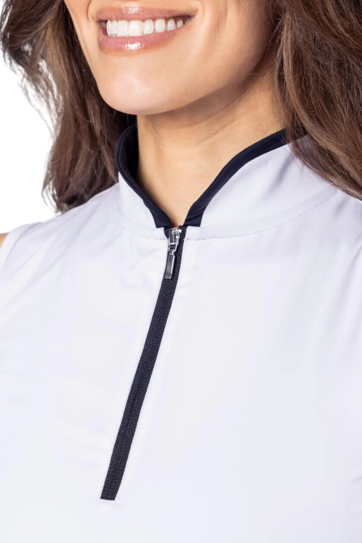 Golftini Long Sleeve Cool Girl Mock Polo