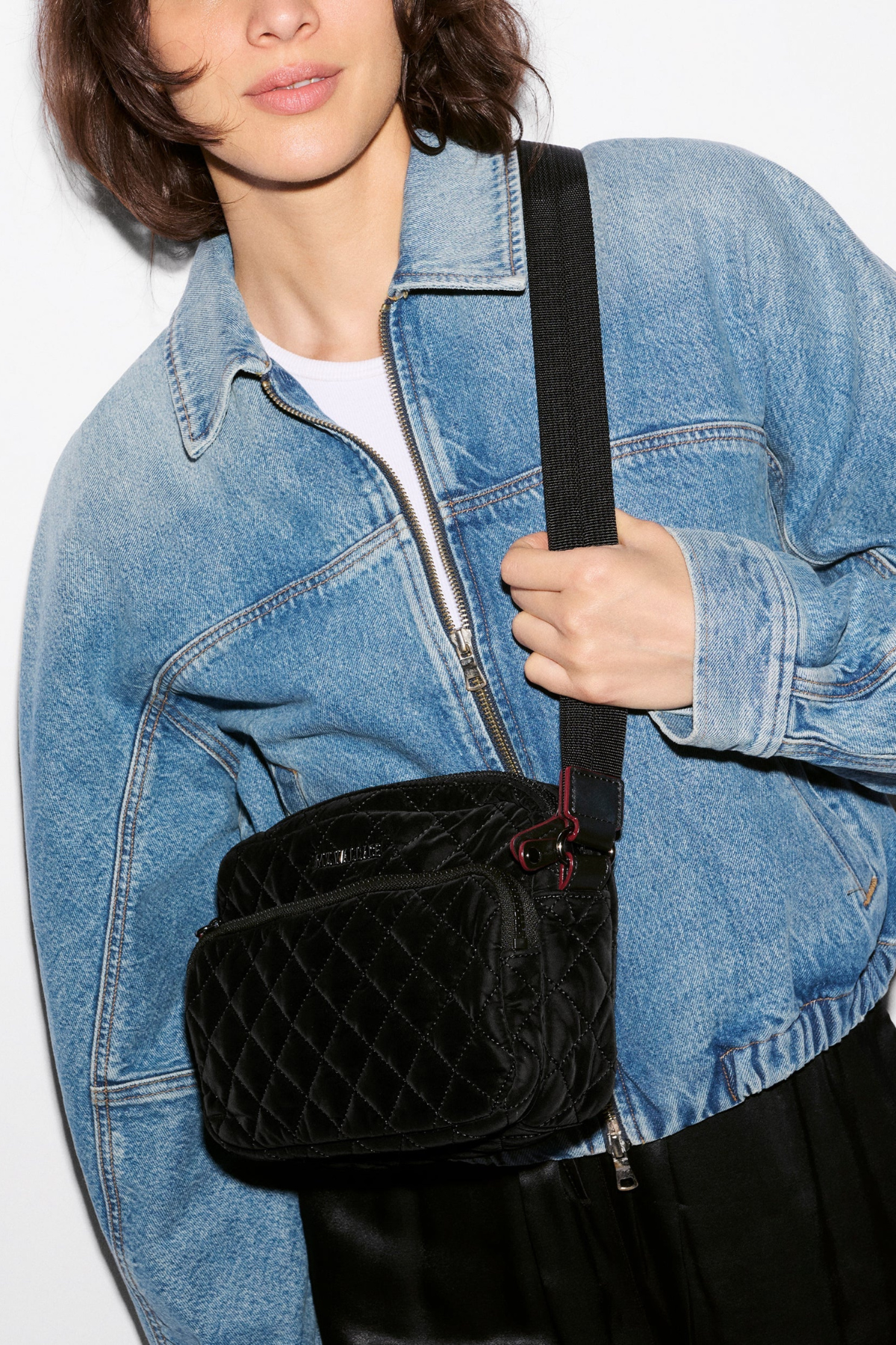 MZ Wallace Small Metro Camera Crossbody Bag