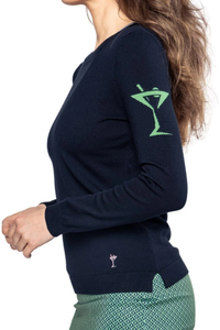Golftini Martini Crewneck Sweater