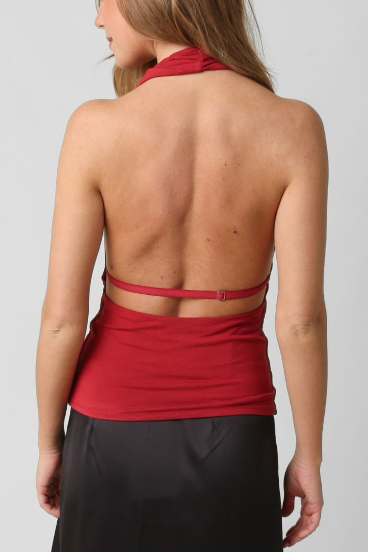 Sofia Open Back Halter Top