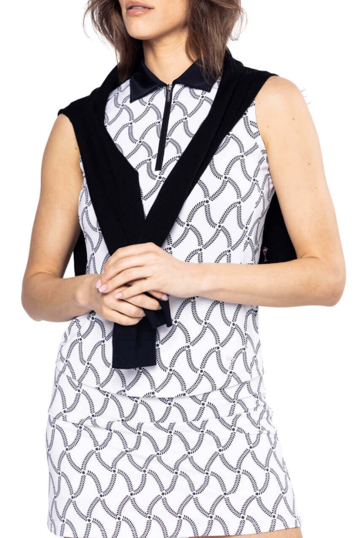 Golftini Sleeveless Cool Girl Polo