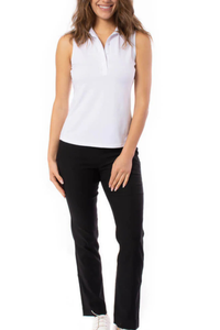 Golftini Ruffle Sleeveless Polo