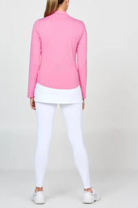 Sofibella Half Zip Long Sleeve