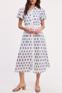 Button Down Midi Dress
