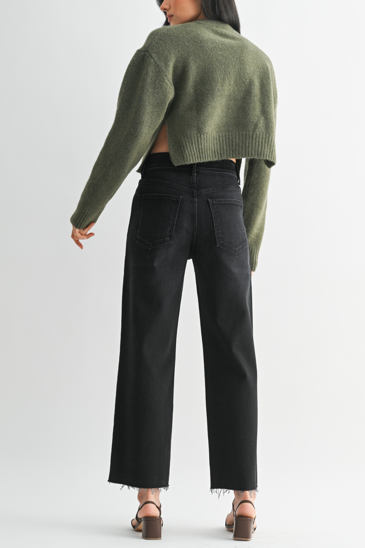 JBD Hight Rise Utility Wide Leg