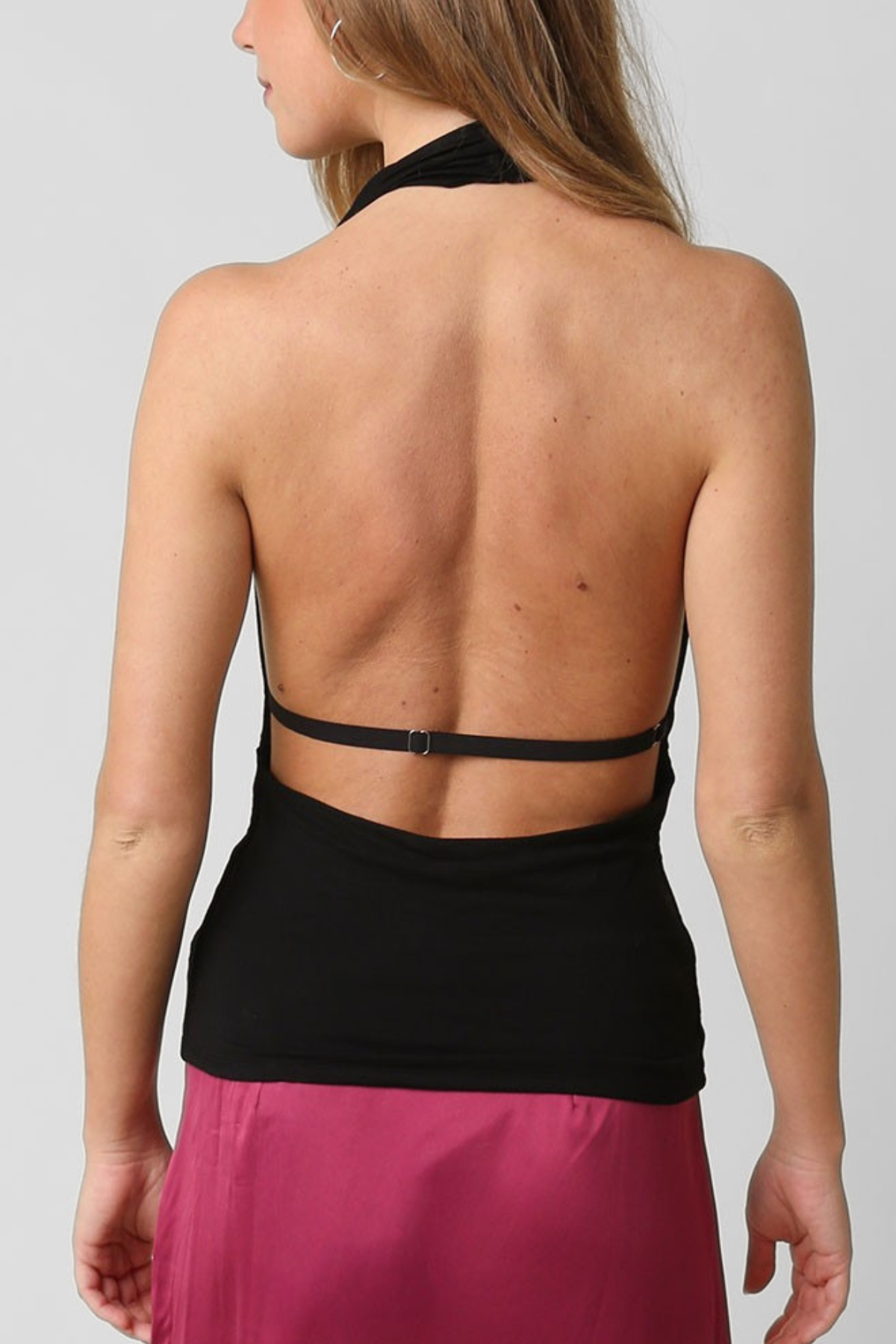Sofia Open Back Halter Top