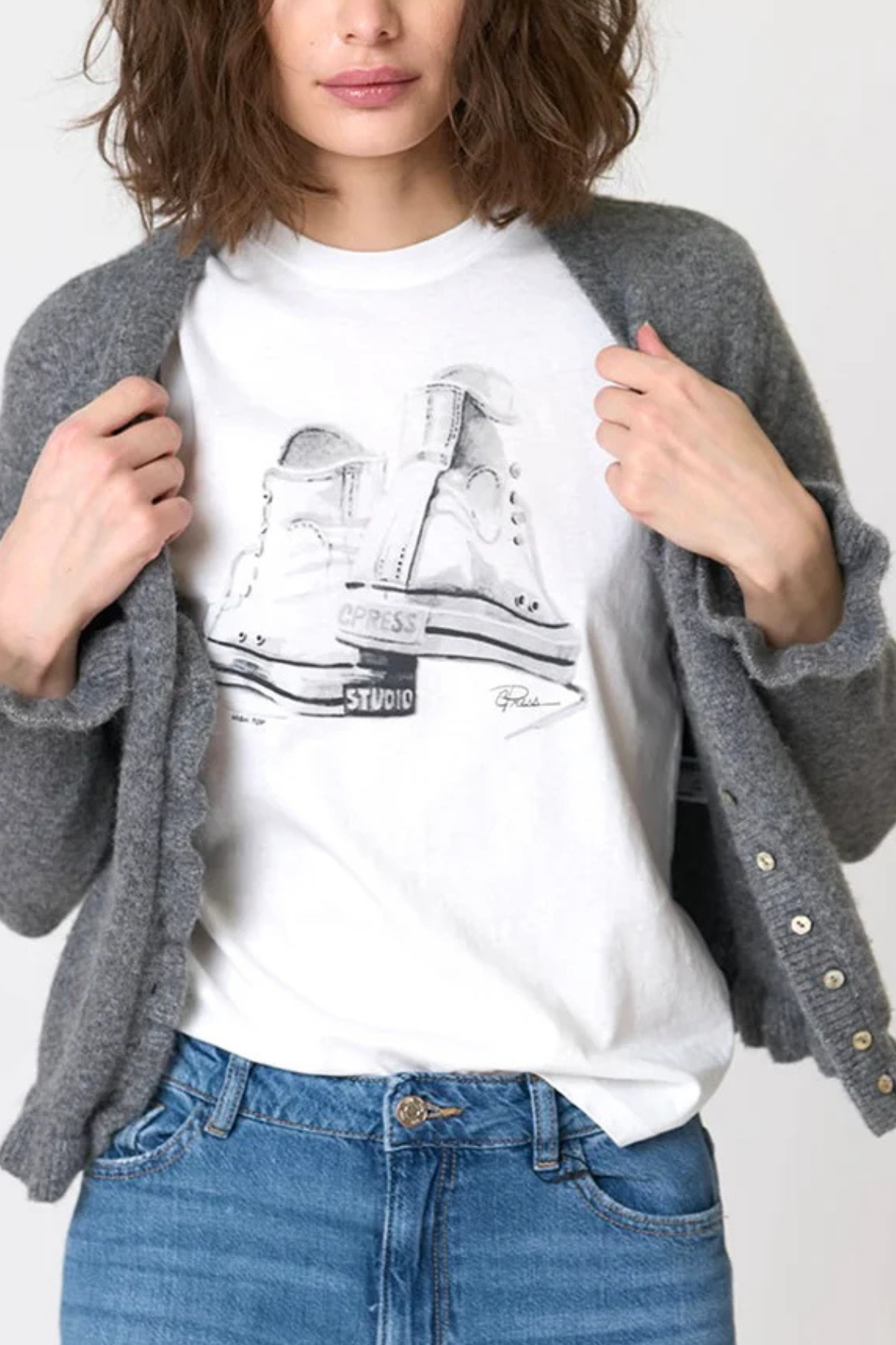 CPRESS STUDIO High Top Mushie Tee