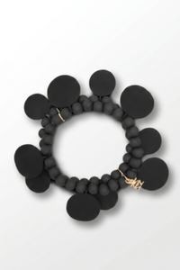 Double Matte Beaded Bracelet