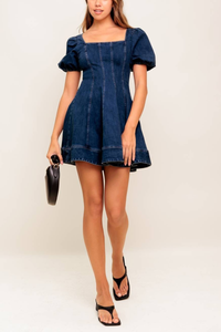 Denim Mini Dress