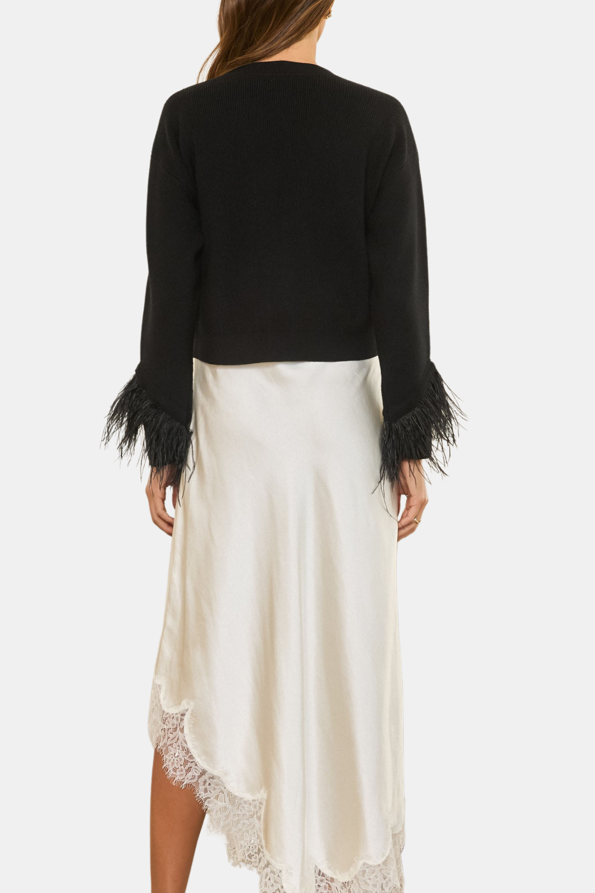 Feather Detail Cardigan
