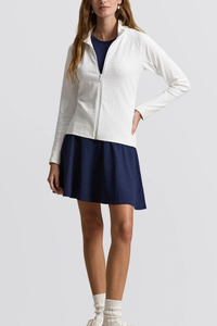 RLX Cable Knit Full Zip Pullover