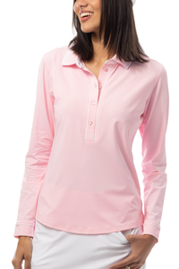 SanSoleil SolAir Cool Long Sleeve Polo