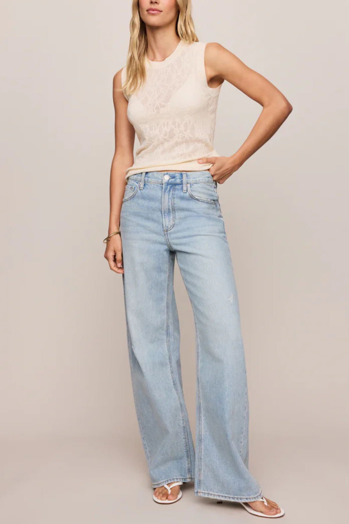 Z Supply Tibi Mesh Tank