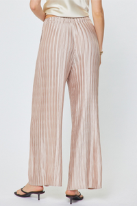 Crinkle Pleated Drawstring Pants