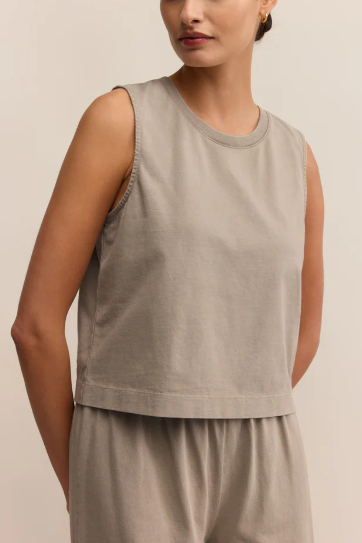 Sloane Cotton Jersey Tank
