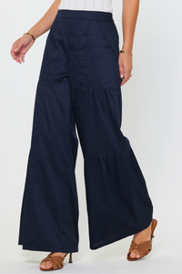 Tiered Wide Leg Pants