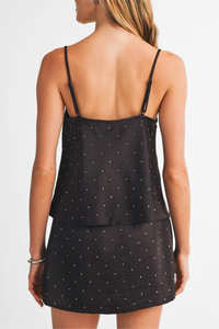 Rhinestone Cami Top