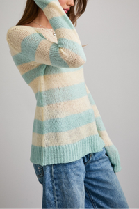 Striped Knit Sweater