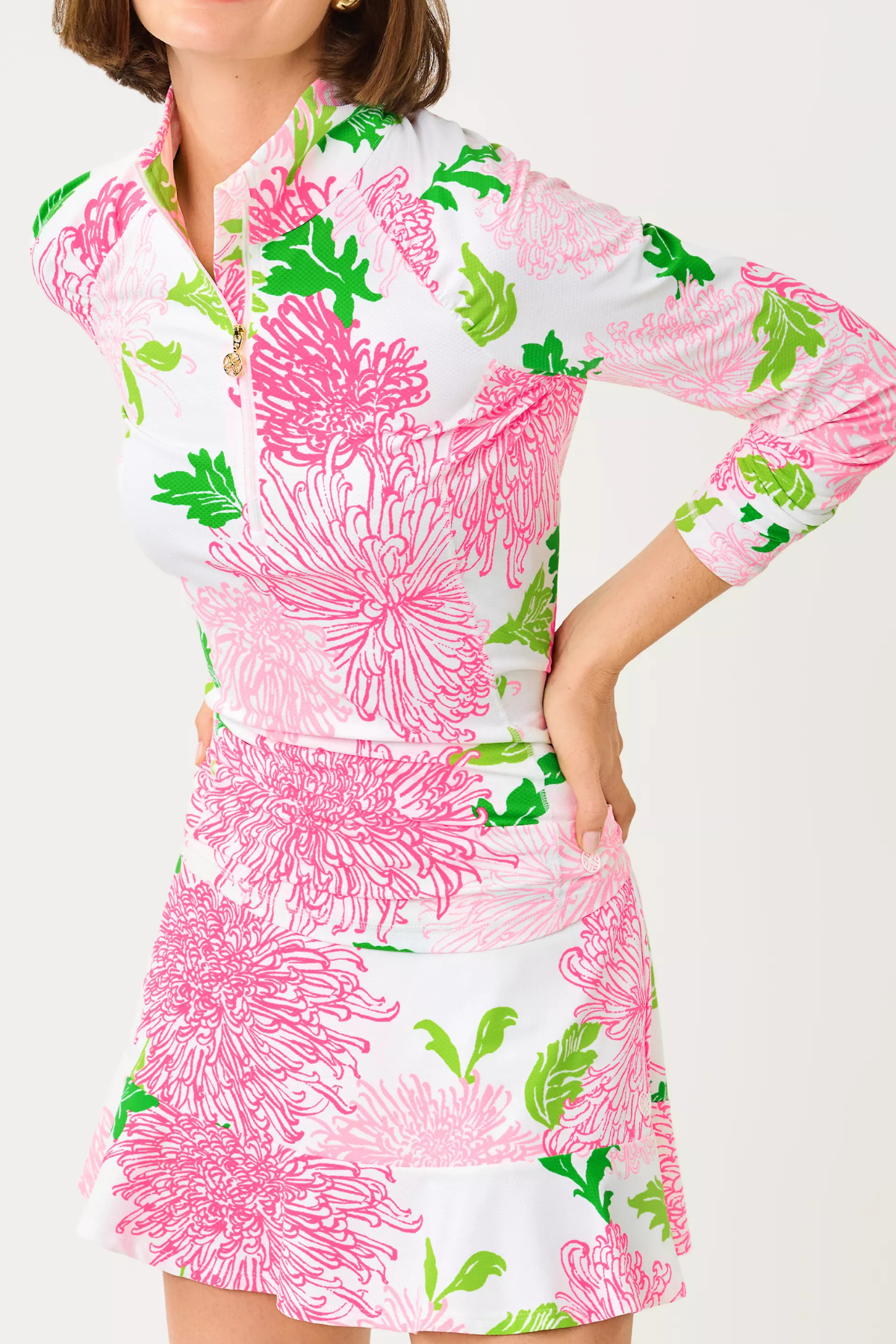 Lilly Pulitzer UPF 50+ Luxletic Justine Half Zip Jacket