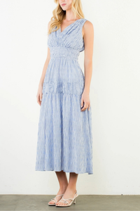 THML Sleeveless Tiered Dress