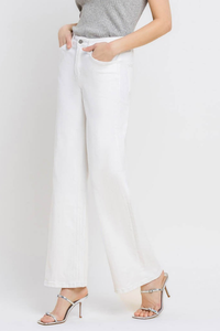 Vervet High Rise Wide Leg Jeans