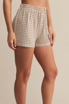 Maddie Gingham Short