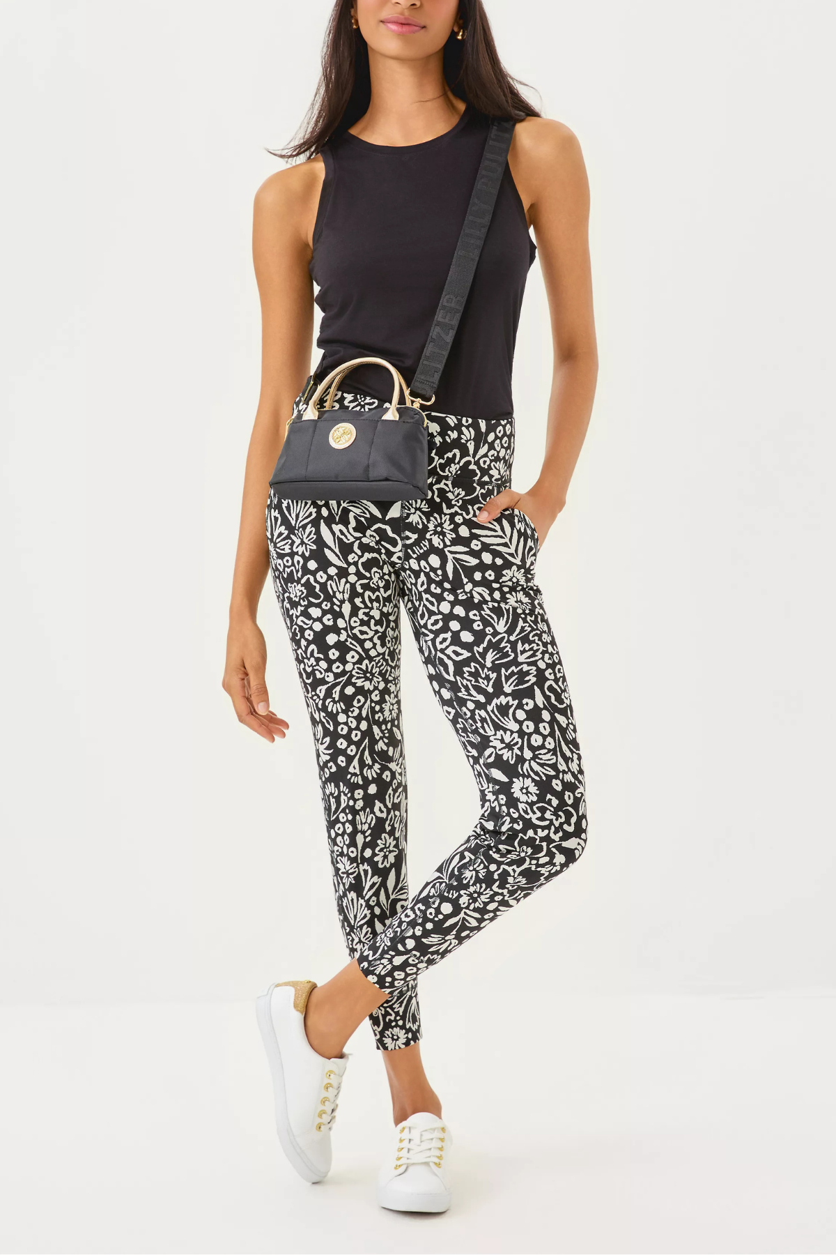 Lilly Pulitzer Luxletic Island Mid Rise Jogger