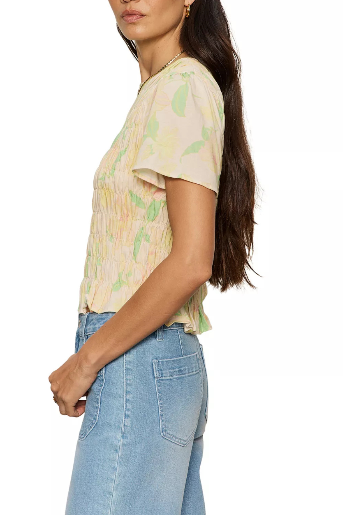 Sanctuary Better Together Smocked Top