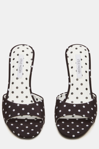 Steve Madden Kendrix Polka Dot Kitten Heel