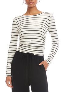 Steff Side Shirred Top