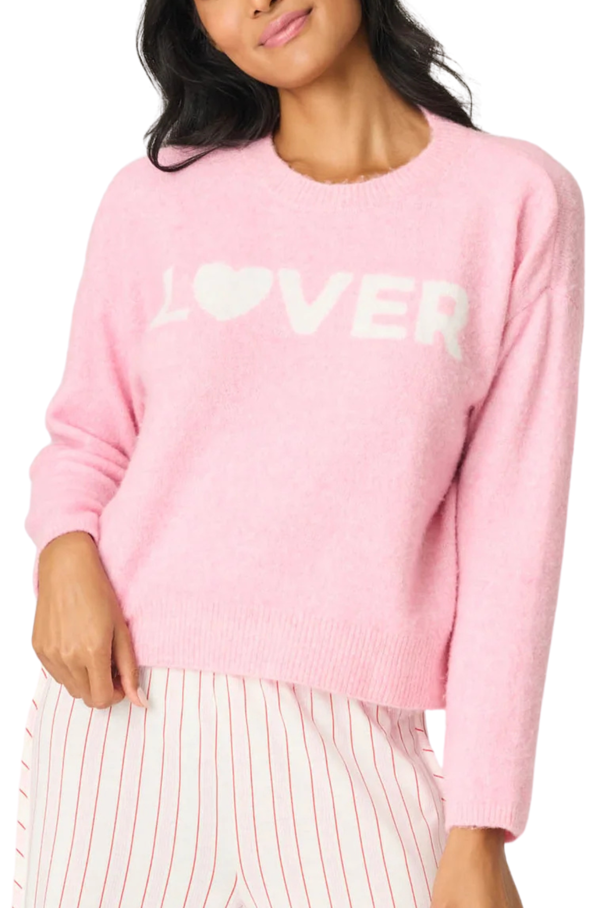 P.J. Salvage Feeling Loved "Lover" Snuggle Sweater