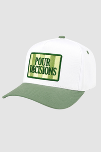 Pour Decisions Vintage Trucker Hat