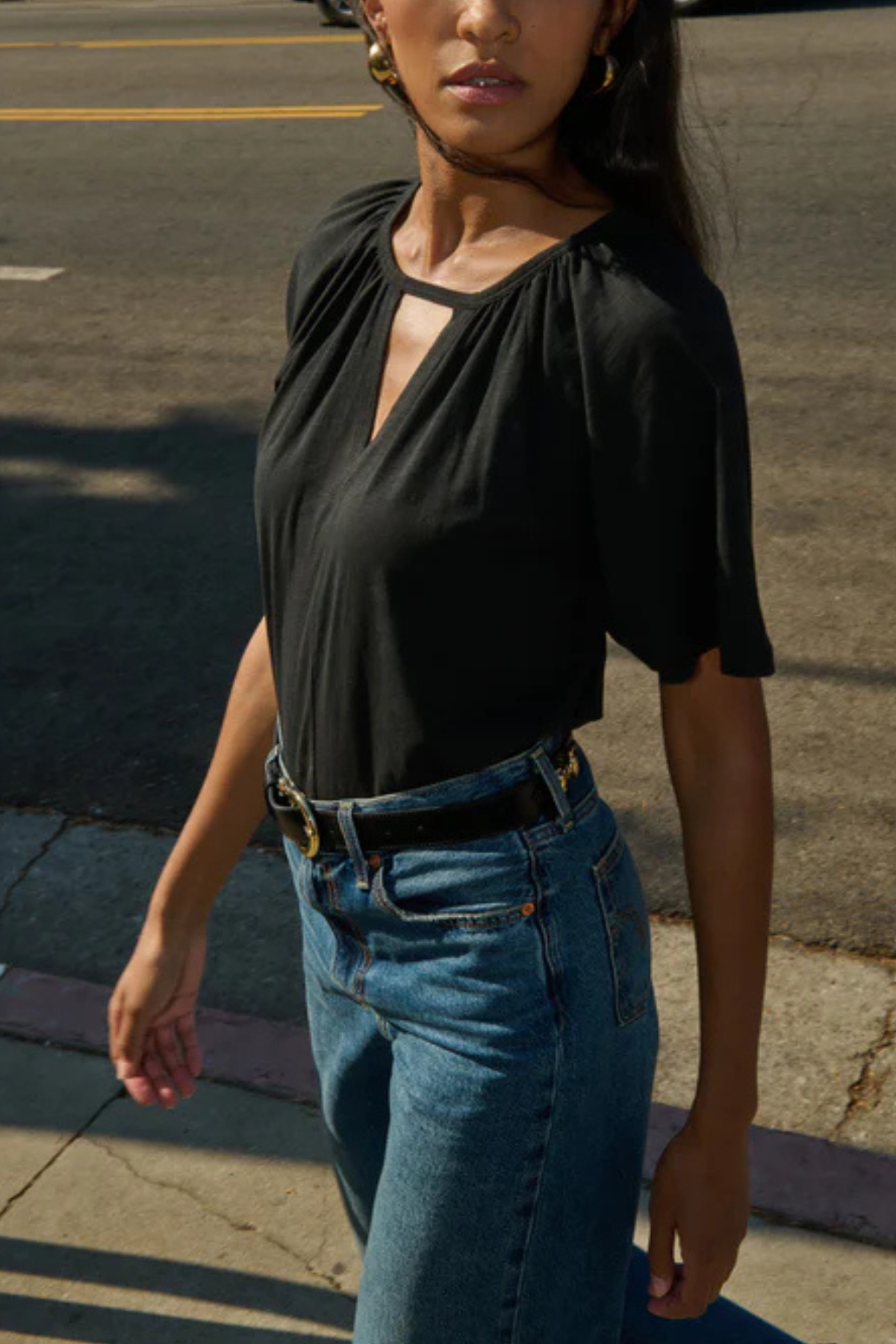 Tracy Keyhole Top