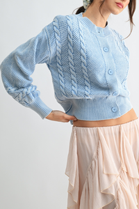 Cable Knit Cardigan