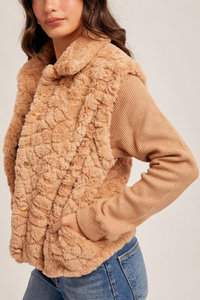 Contrast Button Down Jacket