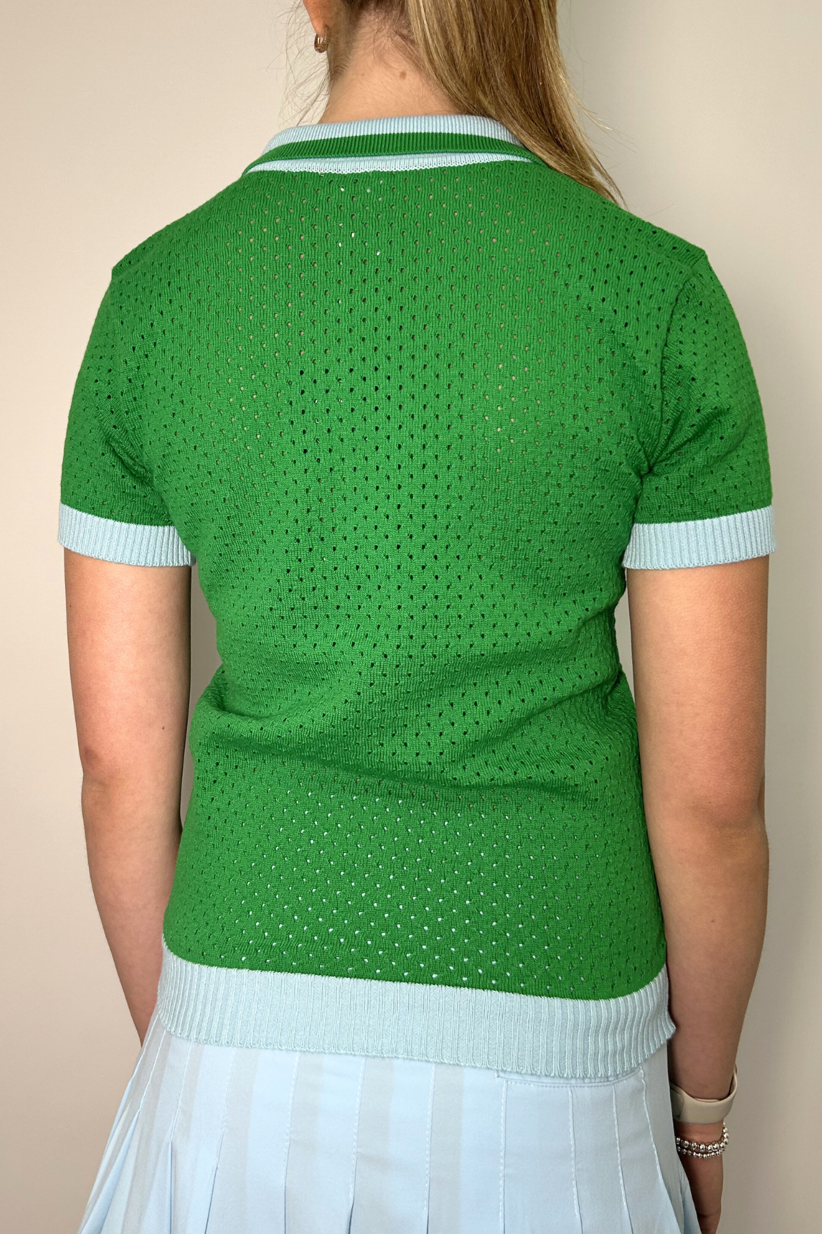 The Bubble Rally Polo Sweater