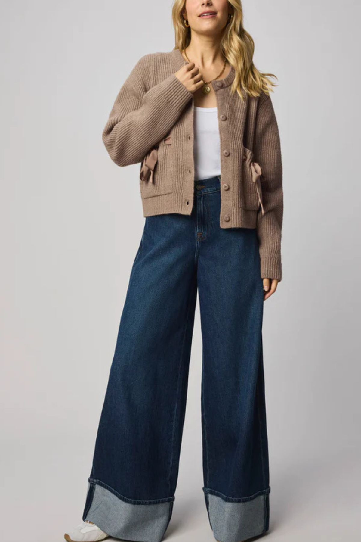 Splendid Stassi Satin Tie Cardigan