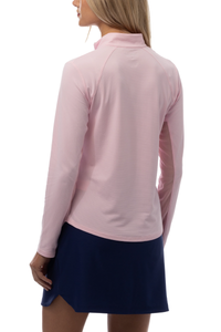 Sansoleil Long Sleeve Mock Top
