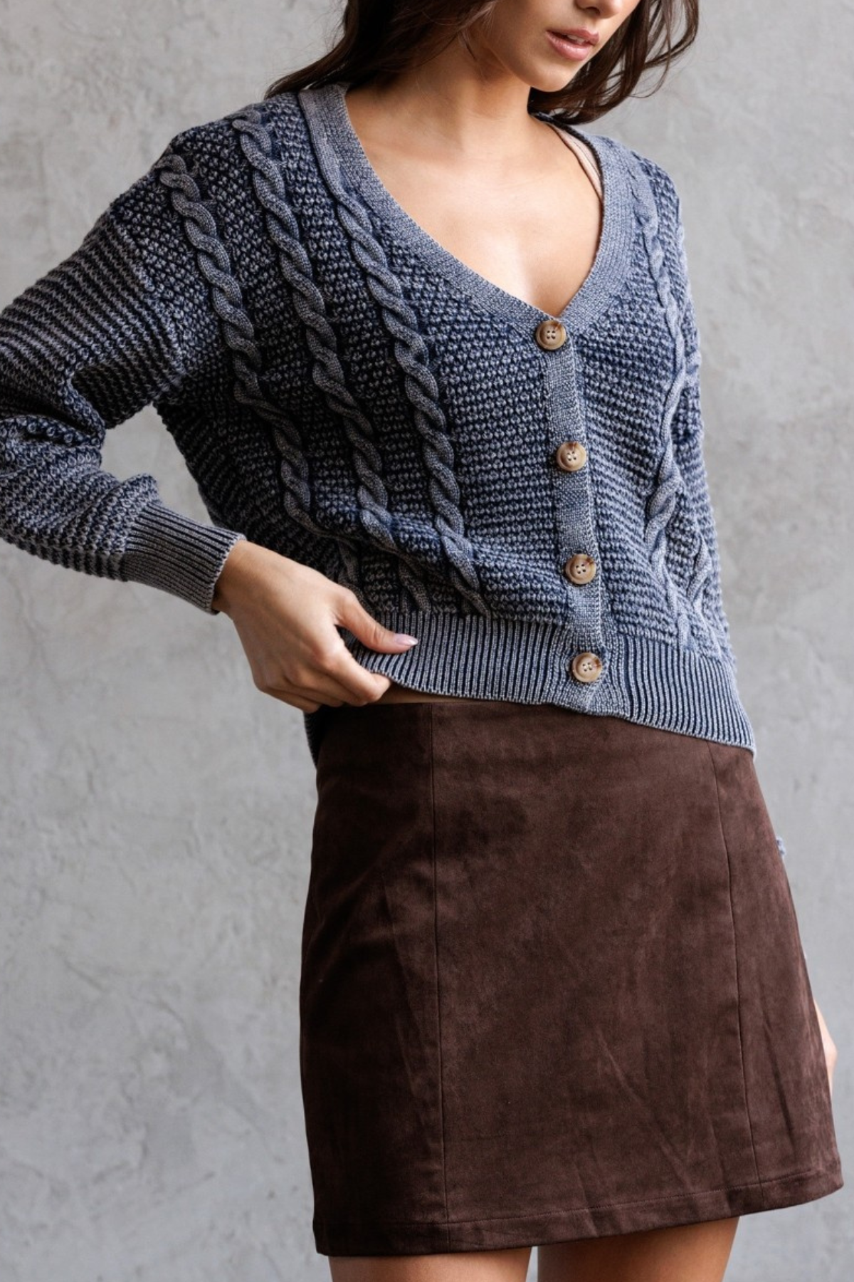 Cable Knit Cardigan