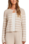 Barefoot Dreams Striped Cardigan