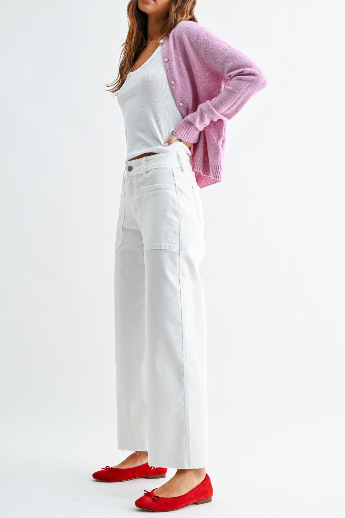 JBD Stretch Twill Utility Wide Leg