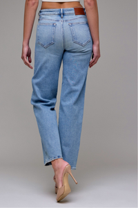 Hidden Ella Mid Rise Classic Straight