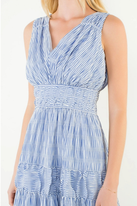 THML Sleeveless Tiered Dress