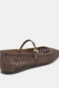 Dolce Vita Reyes Woven Raffia Flats